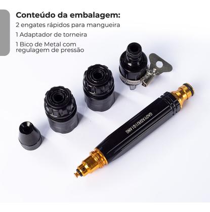 Imagem de Conecte e Limpe com Facilidade com o Bico de Mangueira de Alta Pressão