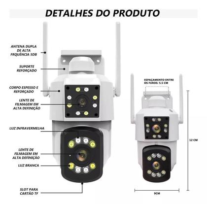 Imagem de Conectividade Avançada: Câmera Externa A28B Lente E Antena