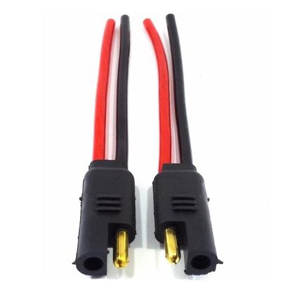 Imagem de Conector 2 Vias Technoise Fio 4,0mm - Pacote Com 5 Peças