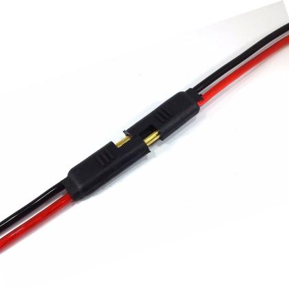 Imagem de Conector 2 Vias Technoise Fio 4,0mm - Pacote Com 5 Peças