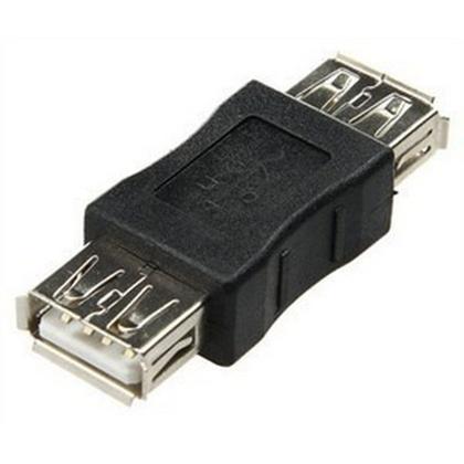 Imagem de Conector Adaptador Emenda Usb A Fêmea X Usb A Fêmea 2.0