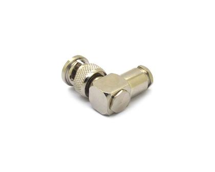 Imagem de Conector BNC 50 OHMS Macho Angular Prensa Cabo 0.4/2.5 - LM-22 - Gav 02 - KLC