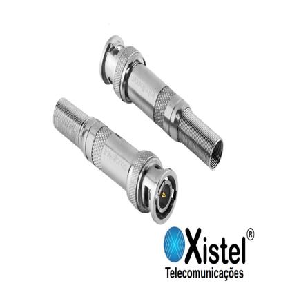 Imagem de Conector BNC Mola Intelbras Conex 1000 10 peças