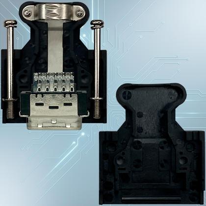 Imagem de Conector Cabo Servo Encoder Motor Mitsubishi MR-JCCBL3M-L