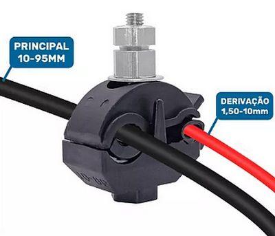Imagem de Conector CDP Perfurante Piercing 10-70mm Reforçado - 1, 3, 5 ou 10 Und.