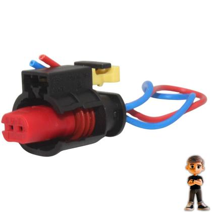 Imagem de Conector Chicote Do Bico Injetor Brc 5ª Geração Gás Gnv