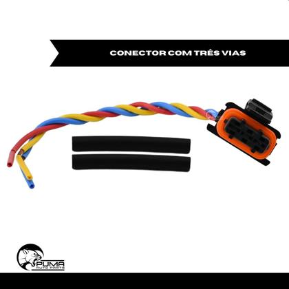 Imagem de Conector Chicote Plug Sensor Velocidade S10 Corsa Classic