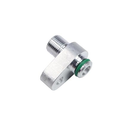 Imagem de Conector Condensador Fox / Gol Radial 8mm Niple 6mm Alumínio