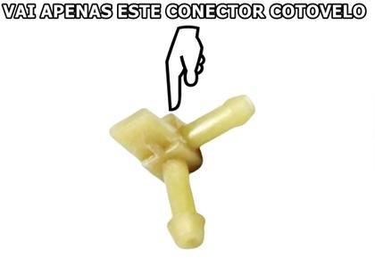Imagem de Conector Cotovelo Bico Dosador De Injeção Da Base do modelo Ri6833