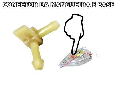 Imagem de Conector Cotovelo Bico Dosador De Injeção Da Base do modelo Ri6833