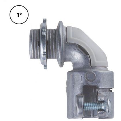 Imagem de Conector curvo box com rosca aluminio 1 tramontina 56128/003