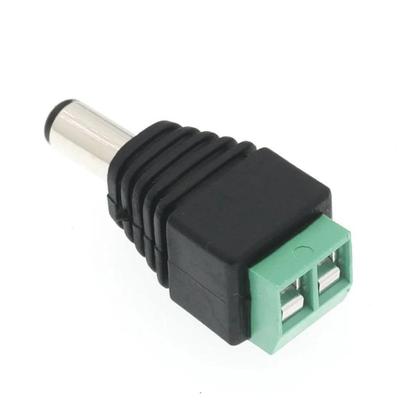 Imagem de Conector DC Sem Solda Verde 5 Pares Macho E Fêmea 5.5*2.1mm Terminal De Monitoramento De Energia Com