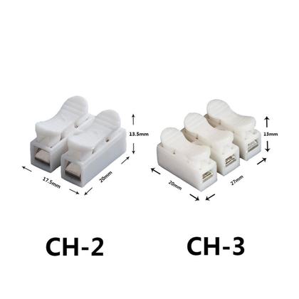 Imagem de Conector De Fio Led Sem Solda - 2 Vias - Kit 25 unidades