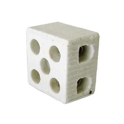 Imagem de Conector De Porcelana Para Fios Chuveiro 16mm De 2 Polos