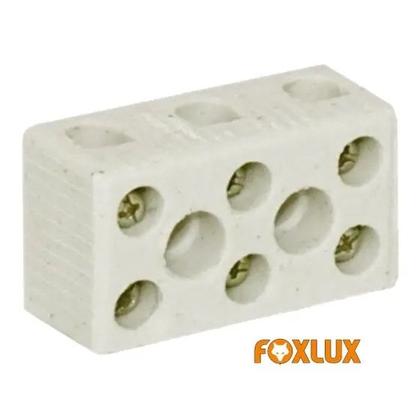 Imagem de CONECTOR DE PORCELANA TRIPOLAR PARA FIO 10mm² FOXLUX