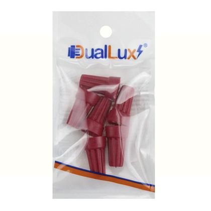 Imagem de Conector de Torção Vermelho 4,5mm - 17mm Pacote C/ 6 Pçs
