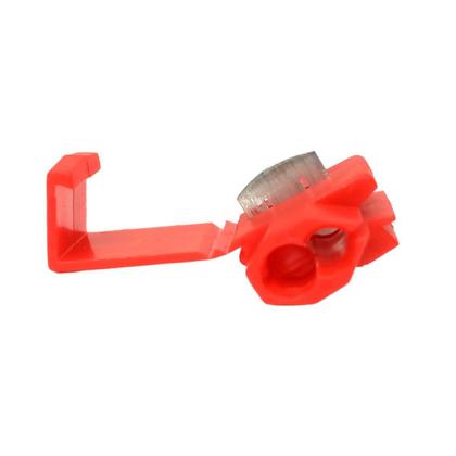 Imagem de Conector Derivaçao Reforçado e resistente Tap Link Vermelho 0,5 a 1,0 mm² 10 Unidades Emenda Cabos e Fios