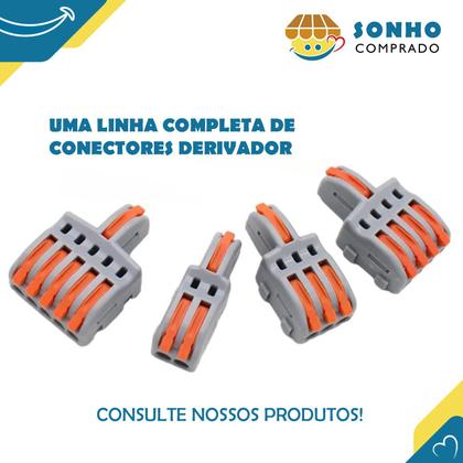 Imagem de Conector Derivador 1:4 32A 1,5mm a 4mm 073734 InterNEED