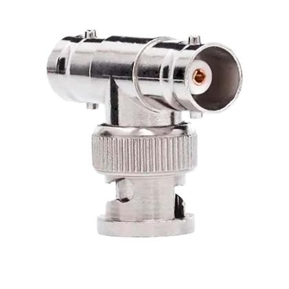 Imagem de Conector Divisor Splitter Adaptador Bnc 1 Macho X 2 Fêmea