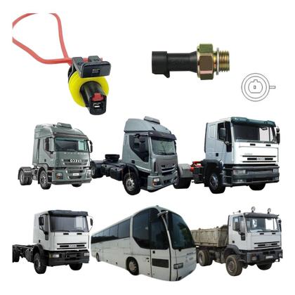 Imagem de Conector Do Interruptor De Óleo+ Interruptor De Óleo P/iveco