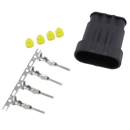 Imagem de Conector Elétr. 4 Vias ETE8734 Atuador M. Lenta - Cód.9609