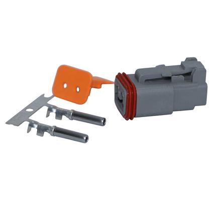 Imagem de Conector Elétrico Fêmea 2 Vias Deutsch DT06-2S - Cód.8314