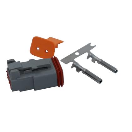 Imagem de Conector Elétrico Fêmea 2 Vias Deutsch DT06-2S - Cód.8314