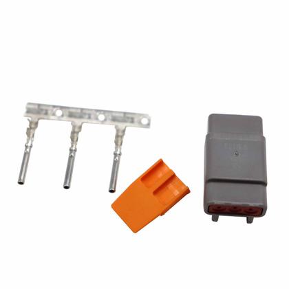 Imagem de Conector Elétrico Fêmea 3 Vias Deutsch DTM04-3S - Cód.9117