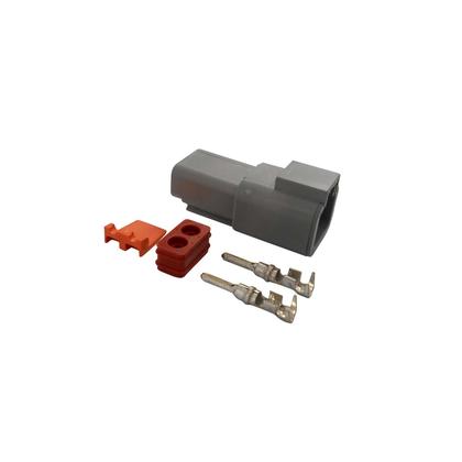 Imagem de Conector Elétrico Macho 2 Vias Deutsch DT04-2P - Cód.6736