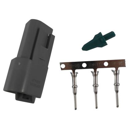 Imagem de Conector Elétrico Macho 3 Vias Deutsch DT04-3P - Cód.7253