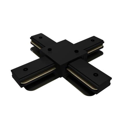 Imagem de Conector Emenda Llum Tipo X Para Trilho Eletrificado Bivolt