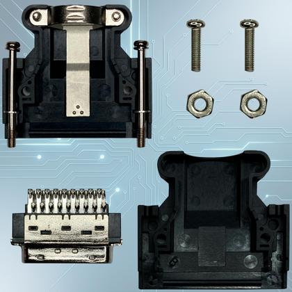 Imagem de Conector Encoder Drive MDR36 3M 10336 10336 36P 36 Pinos