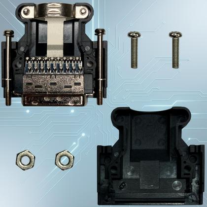 Imagem de Conector Encoder Drive MDR36 3M 10336 10336 36P 36 Pinos