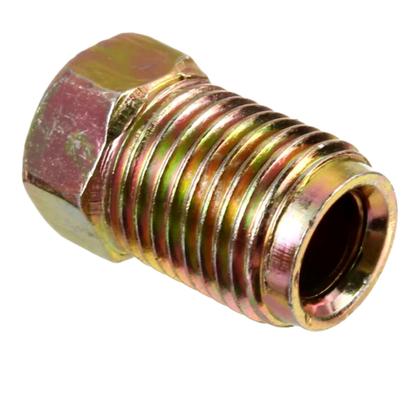 Imagem de Conector Engate Macho Latao Mangueira Linha Tubo Freio 3/16