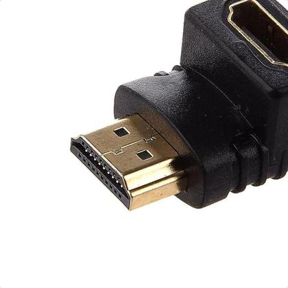 Imagem de Conector Extensor Adaptador Hdmi Macho X Hdmi Fêmea Hd Tv