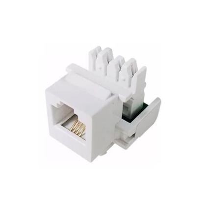Imagem de Conector Femea Keystone RJ11 CAT3