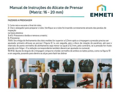 Imagem de Conector Macho Prensar Gás 32MMX1" Multicamada Sferagas Kit com 2 unidades