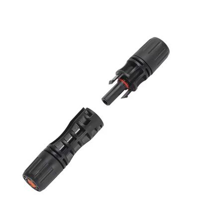 Imagem de Conector MC4 40A 1500V Energia Solar Pino Sólido kit 2 Pares