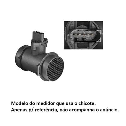 Imagem de Conector Medidor Fluxo de Ar Compatível Golf Audi Mercedes