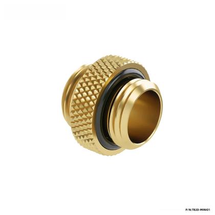 Imagem de Conector Mini Extensor Duplo De 4 Cores M-M Macho-Macho G1/4 Para Bomba E Válvula De Reservatório