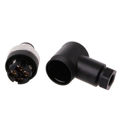 Imagem de Conector montavel m12 4 pinos femea angular 90 pg7