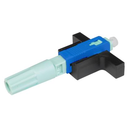 Imagem de Conector Óptico Fast Connector T-Rosca Tipo Boot SC-UPC Azul Monomodo