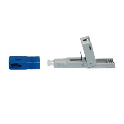 Imagem de Conector Óptico Rápido Sc/upc C/guia (azul) - 10 Pçs
