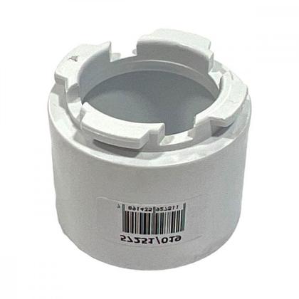 Imagem de Conector Para Caixa Multiuso Tramontina Lizflex 1'' Branco . / Kit C/ 10 Peças