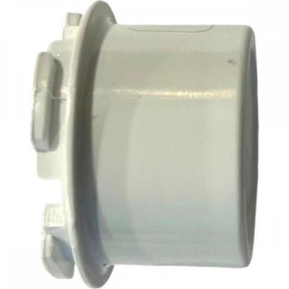 Imagem de Conector Para Caixa Multiuso Tramontina Lizflex 3/4'' Branco - Kit C/10 Pecas