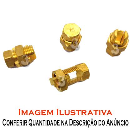 Imagem de Conector Parafuso Fendido Split Bolt 16mm Latão Emenda Cabos