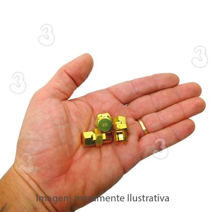 Imagem de Conector Parafuso Fendido Split Bolt 25mm Latão Emenda Cabos