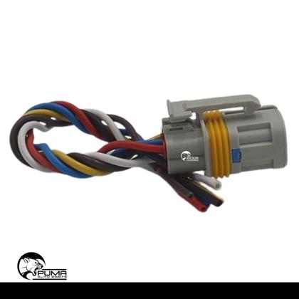 Imagem de Conector Plug 6 Vias Lanterna Traseira Scania