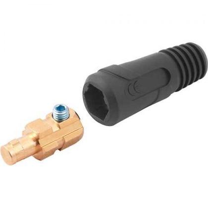 Imagem de Conector Plug Macho 13mm Para Cabo E Inversora De Solda