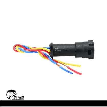 Imagem de Conector Plug Macho 3 Vias Sensor Velocidade Bonanza Opala
